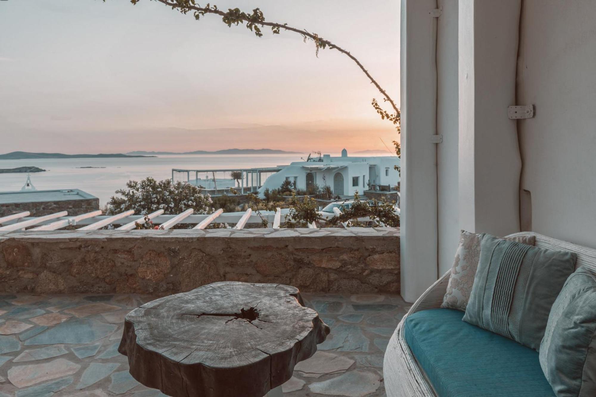 Villa Konstantin Mykonos Town Bagian luar foto