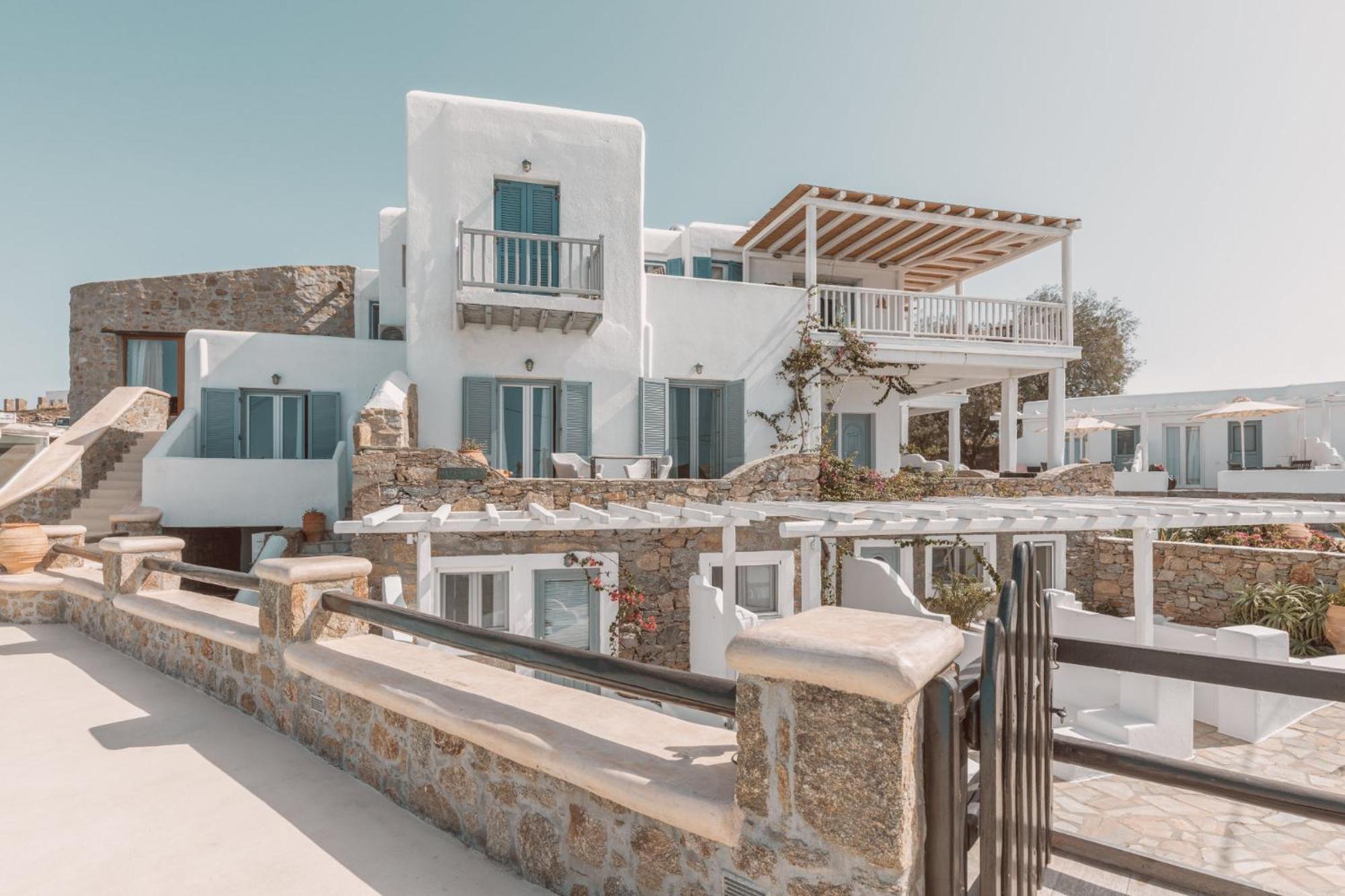 Villa Konstantin Mykonos Town Bagian luar foto