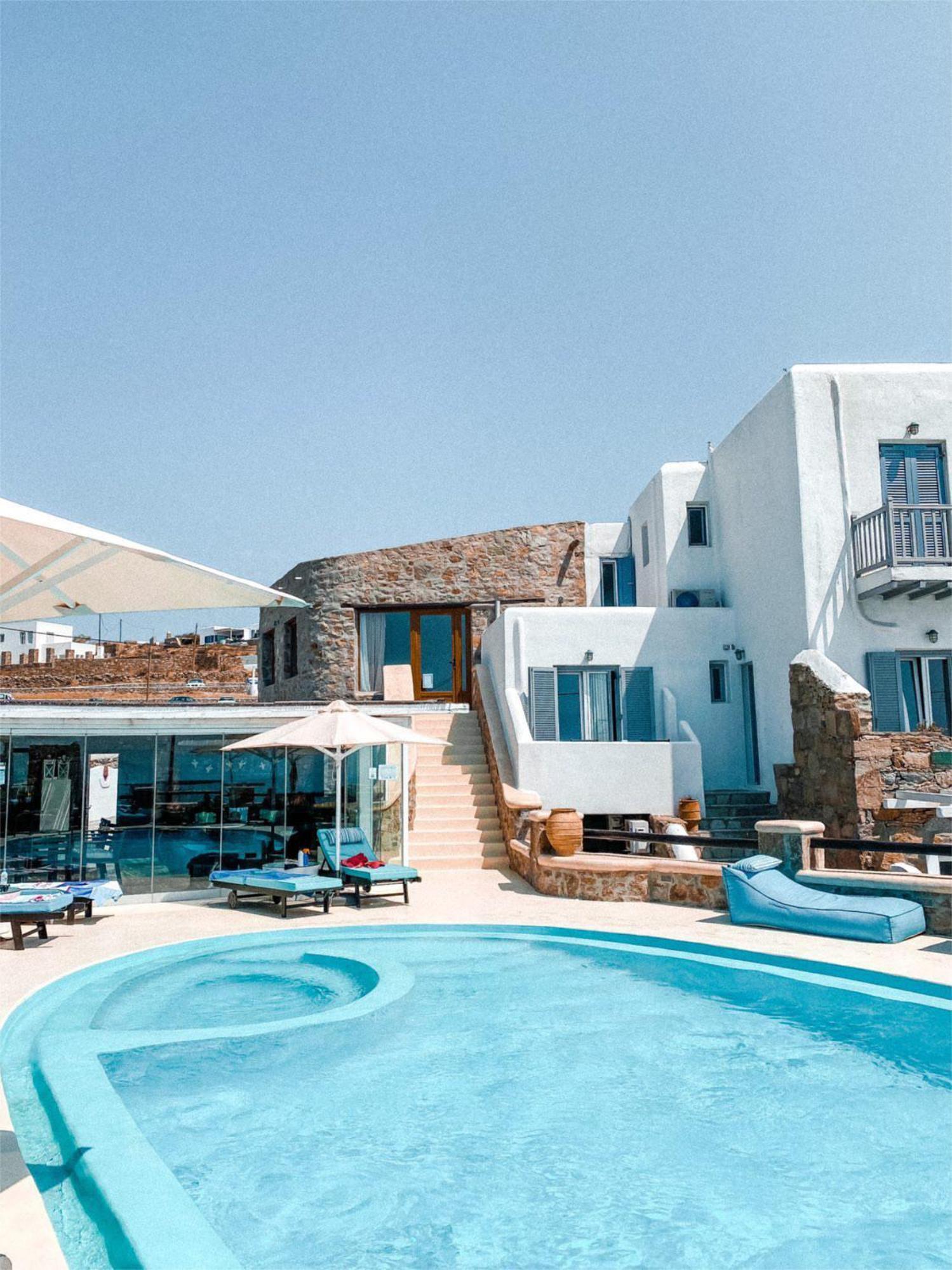 Villa Konstantin Mykonos Town Bagian luar foto